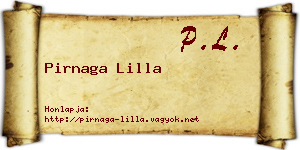 Pirnaga Lilla névjegykártya